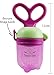 Baby Food Feeder Grow With Me Set | Baby Fruit Feeder | Baby Teething Toy | Silicone Teether Nibbler | 2 Extra Nipples | Free E-Book (Petal Pink)