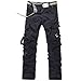 Juanshi Mens Casual Military Army Style CARGO CAMO Combat Work Pants Trousers NO BELT