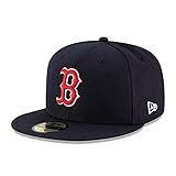 New Era 59FIFTY Boston Red Sox MLB 2017 Authentic Collection On Field Game Fitted Cap Size 7 1/8
