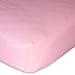 Fitted Crib Sheets (2 Pack) | Premium 100% Jersey Cotton | Toddler & Baby Girl Nursery Bedding Set | Pink & White Gingham & Polka Dot Patterns
