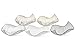 Vistella Fruit Bowl Basket in Silver Chrome - 6 Colors Available - Stainless Steel Wire Design with a Modern Decorative Style - Great Countertop Centerpiece