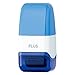 PLUS Kespon Guard Your Id Roller Stamp Mini Blue