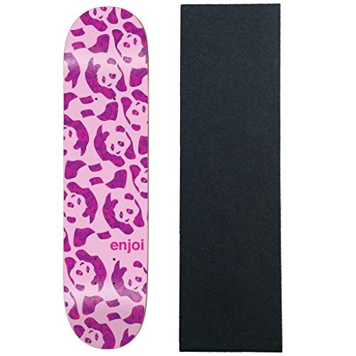 Enjoi Skateboard Deck Repeater Pink 8.0" with Grip