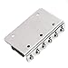 Electric Guitar Hard Tail Bridge Saddle for 6 String Guitar Chrome