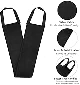 NUOE Back Lotion Applicator for Tanning & Fake Tan - Easy Reach, Microfiber & view 2