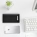 Portable Charger Shinngo 4000mAh Power Bank Ultra Slim External Battery Pack Covered with Aviation Aluminum, Total 3.1A Output and 2A Input,High-Speed Charger for Smartphones and Tablets (Black)