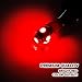 Zone Tech 5x 194 168 2825 T10 5-SMD RED LED Car Lights Bulb Super Bright