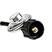 X Home 12 Feet Low Pressure Propane Regulator and Hose for QCC1 LPG Tank and LP Gas Grill, Heater, Fire Pit and More, 3/8 inch Female Flare Fitting, 11 w.c.