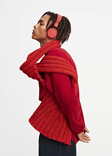 Urbanears Plattan 2 Bluetooth On-Ear Headphone, Tomato (04092113) - Thumbnail 4