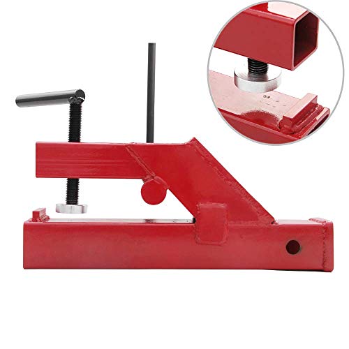 NIXFACE Clamp On Trailer Receiver Hitch 2" Deere Bobcat Tractor Bucket