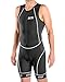Triathlon Suit Men - Tri Suits for Men - Mens Trisuit - Trisuits FRT2.0-2 Pockets - Soft Chamois - Ideal from Sprint to 1/2 Ironman