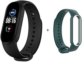 Xiaomi Mi Band 5 Monitores de Actividad, pantalla AMOLED de 1.1 " Carga magnética Salud de la mujer 11 Modo deportivo 24...