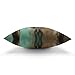 HGOD DESIGNS Wolf Pillow Case,Best Cool Wolf Dream Catcher Cotton Linen Cushion Cover Square Standard Home Decorative for Men/Women 18x18 inch Brown Green Gray