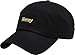 KBSV-018 BLK Henny Dad Hat Baseball Cap Polo Style Adjustable