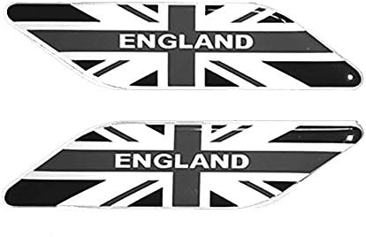 Amazon ノーブランド品 3d イギリス モノトーン エンブレム 国旗 ステッカー 車 シール 2枚 セット スクリーンプロテクター 通販