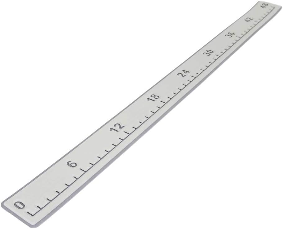 Castaway Customs | SeaDek Foam Fish Ruler | 3M Adhesive Backing | Perfect Accessory for Fishing Boats, Coolers & Kayaks | 48" Fishing Measurement Tool