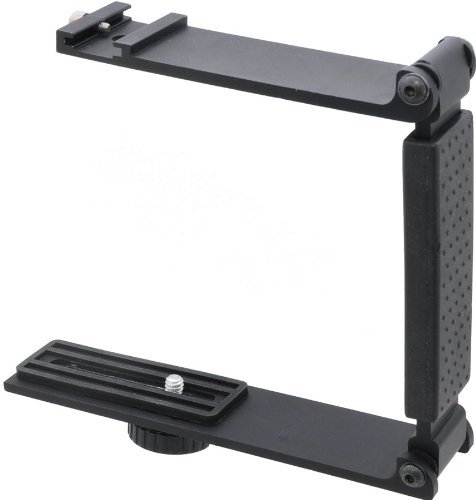 Aluminum Mini Folding Bracket For Sony FDR-AX100 (Accommodates Microphones Or Lights)