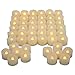Candle Choice Votive Candles, 48 Pack Flameless LED Flickering Tea Light Battery Operated Flickering Small Tealights for Thanksgiving Wedding Birthday Baby Party Christmas Decor Halloween Decorations
