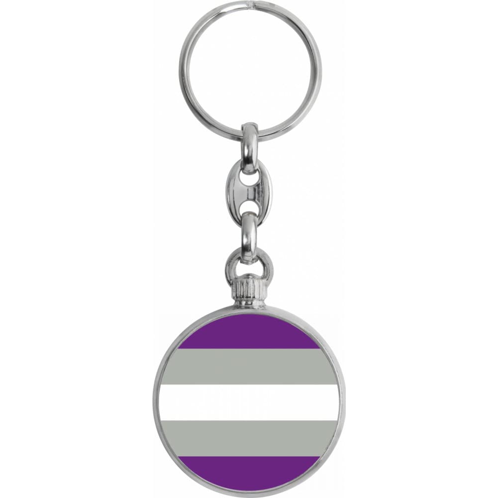 Toff London Pride Greysexual Flag Keyring