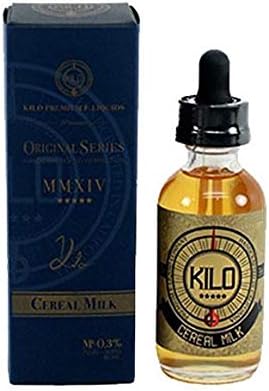ORIGINAL SERIES by Kilo Juice 60ML SHORTFILL Bottle 50ML E Liquid NO Nicotine USA E Liquid (Cereal Milk)