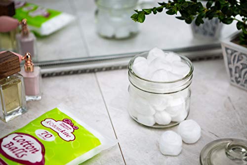 6 Jumbo+Cotton+balls+Biodegradable+Absorbent