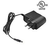 HDView 12V DC 1A 1000mA Power Adapter Supply UL Listed Certified 2.1mm 5.5mm, Power Transformer for Security Camera,110-240V AC Input