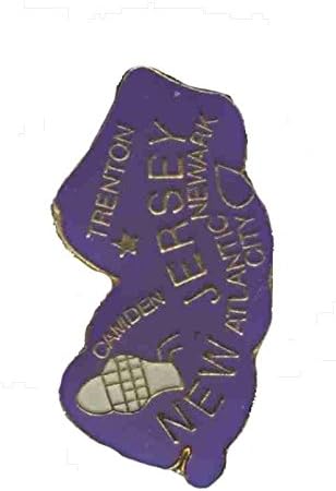 State Shaped Pin, Hat, Tie, Lapel, Etc. (Pick Any State)