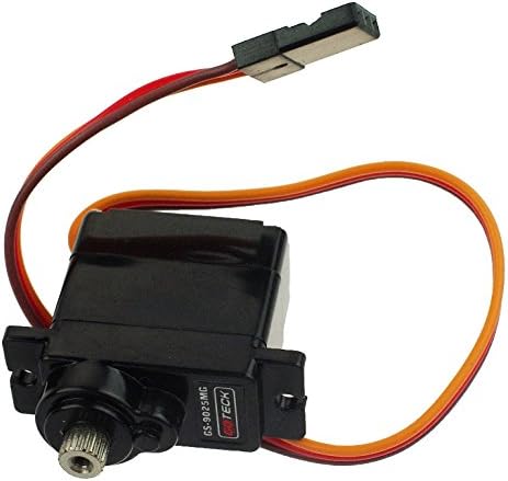 Angelelec DIY Open Sources Servo Motor (Steering Engine), Towerpro MG90 Servo, MG90 Small Metal Gear Steering, The Steering Gear Can be used for Space and Weight Required Items such as Model Aircraft.