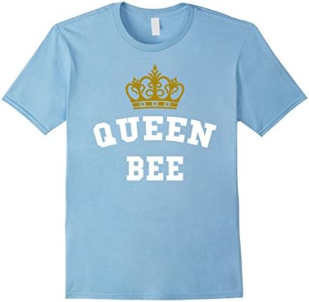 Men's queen bee shirt women  3XL Baby Blue