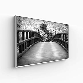Canvas Wall Art for Living Room, Bedroom Monochrome Landscape Framed Canvas Prints for Home Decoration Ready to Hang - 16x24 inches