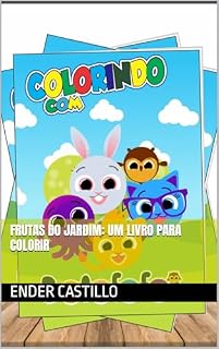 Livro Frutas do Jardim: Um Livro para Colorir
