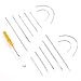 AIEX Home Hand Sewing Needle Kit for Upholstery Furniture Carpet Leather Repair Sewing Tools (2 Sets/14pcs)