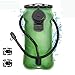KUYOU Hydration Bladder 3 Liter Leak Proof Water Reservoir with Drinking Tube Clips Military Water Storage Bladder for Hiking Biking Climbing Cycling Running Large Opening,Insulated Tube,BPA Free