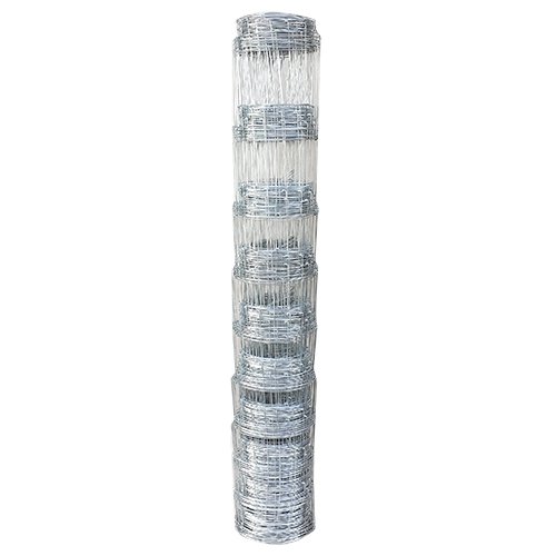 Garmix Wildzaun 150cm Weidezaun Gartenzaun Forstzaun Knotengeflecht (150/12/15) – Bild 3