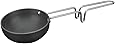 WhopperIndia Nonstick & hard anodised tadka pan / spice roasting pan / vagharia with long handle 11 Inch