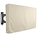 KHOMO GEAR Outdoor TV Cover - SAHARA Series - Universal Weatherproof Protector For 40 - 42 Inch TV - Fits Most Mounts & Brackets