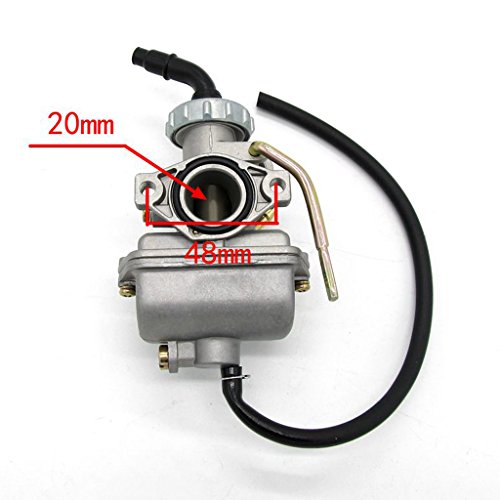 image for MonkeyJack 22mm Carburetor PZ20 50cc 70cc 90cc 110cc 125cc For Quad Di