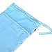 Damero Cute Travel Baby Wet and Dry Cloth Diaper Organizer Bag (Large, Light Blue)