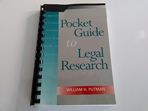 The Pocket Guide to Legal Writing, Spiral bound Version: Putman