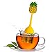 CAZD Loose Leaf Tea Infuser Gift Set. Fun Pineapple & Flamingo Silicone & Fine Mesh Tea Basket. Cute Tea Steepers with Bonus Tea Scoop. Great for Iced Tea.