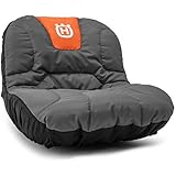 Husqvarna Tractor Seat Cover Riding Mower Accessories, Orange/Gray