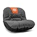 Husqvarna Tractor Seat Cover Riding Mower Accessories, Orange/Gray primary
