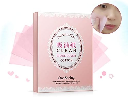 Oil Blotting Sheets Oil On Paper Absorbent Facial Sucking Oil Control Facial Oil Paper Matting Facial Tissues Whtie