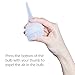 Innovo Twister Bulb Baby Nasal Aspirator and Booger Sucker – Hospital Grade Silicone – Non-toxic, Cleanable and Reusable