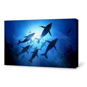 Canvas Wall Art for Living Room,Bedroom Home Artwork Paintings Life Theme Ready to Hang - 12x18 inches