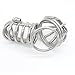 ccTina Stainless steel male chastity belt cock cage chastity device penis lock cb metals penis cage sex toys adult product 1pcs