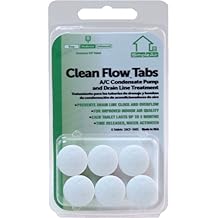 SimpleAir Clean Flow HVAC Drain Line Treatment Tabs, 6 pk