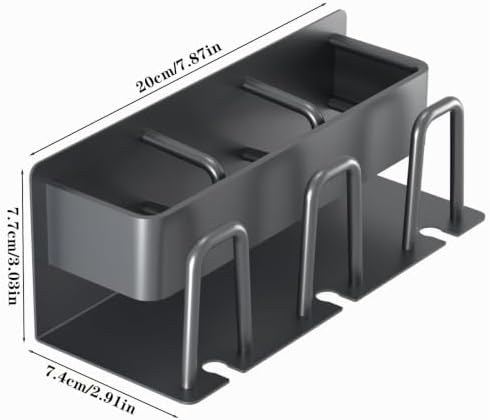 Aufsteckbürsten Halter,Zahnbürstenhalter Elektrische Zahnbürste,Weltraumaluminium zahnputzbecherhalte grau,Zahnbürsten Halterung Wand ohne Bohren,Badezimmer Zahnbürstenkopf Halter Toothbrush Holder