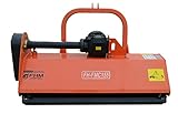 60" Centered Heavy Duty Flail Row Mower with Hammer