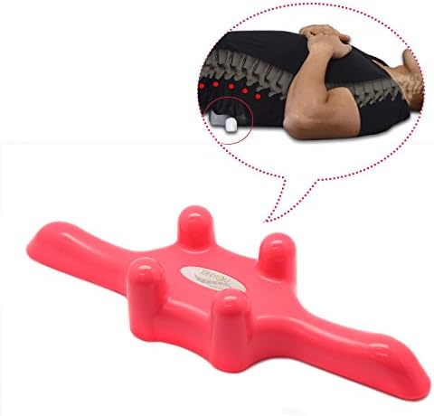 EINYOU Self Massage Tool – Full Body Trigger Point Massager – Myofascial Release Tool Providing Deep Tissue Massage Therapy – Lightweight Neck & Back Massage Tool - Pink